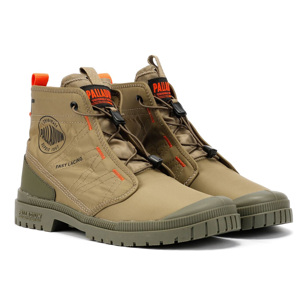 Palladium SP20 Travel Hi Grüne Stiefel
