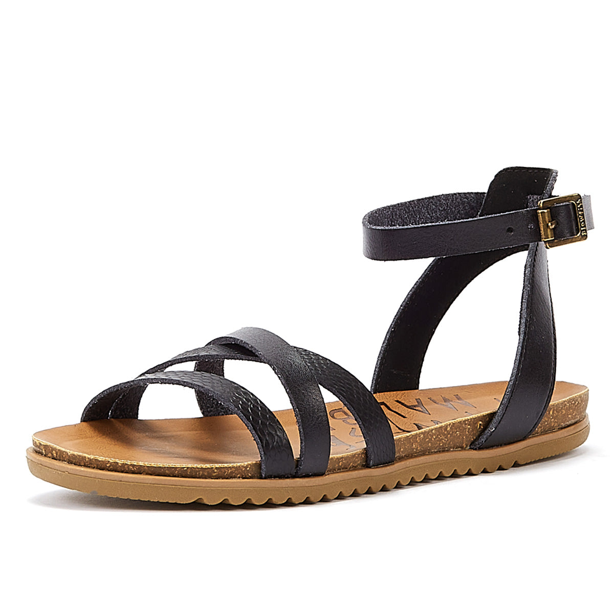 Blowfish Malibu Maylie Womens Schwarz Dyecut Sandalen