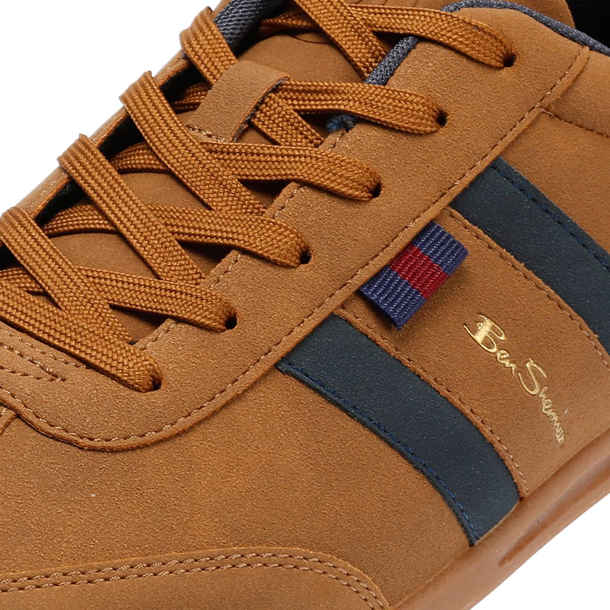 Ben Sherman Keeler Herren Braune Sneakers