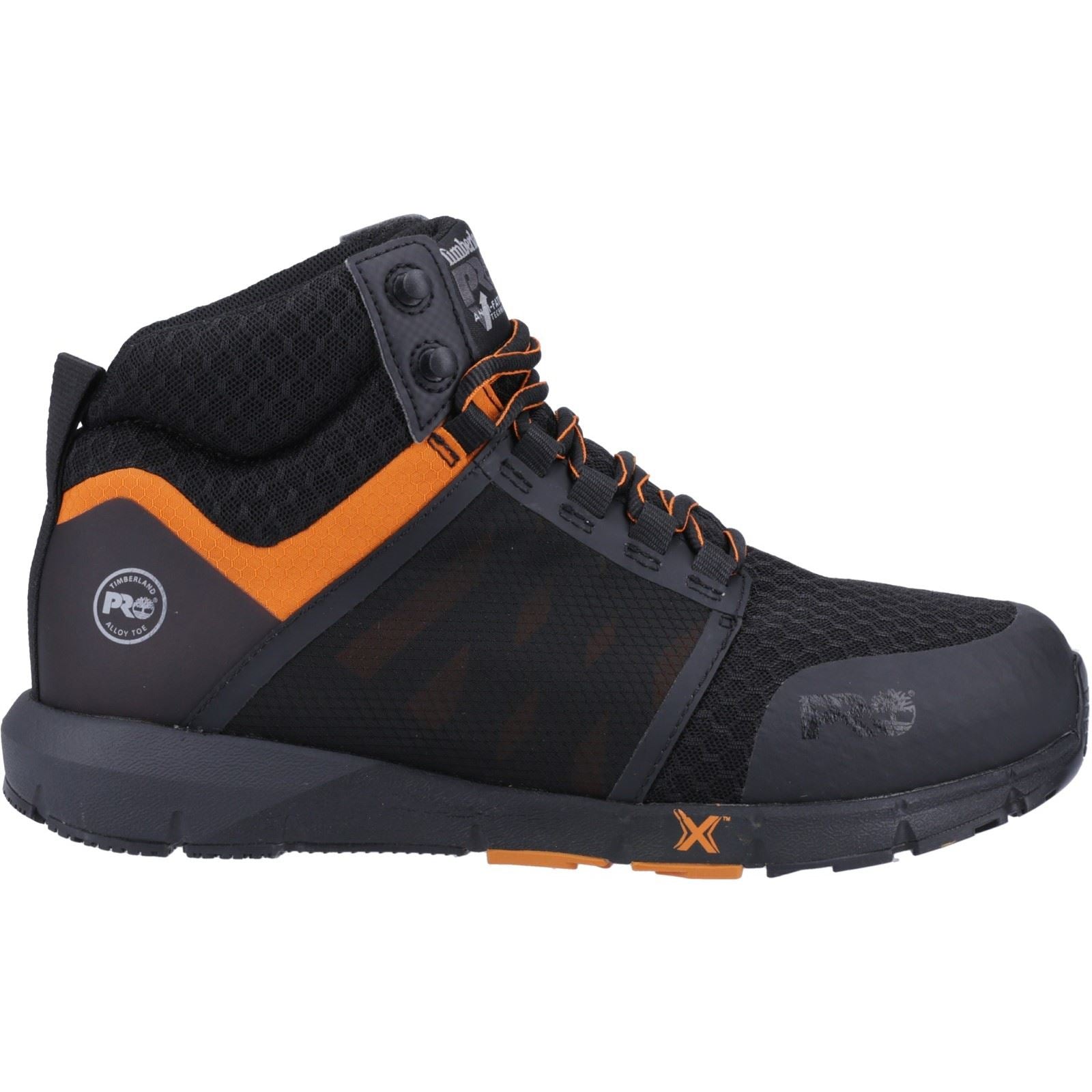 Timberland Pro Radius Textile Schwarz/Orange Sicherheitsschuhe