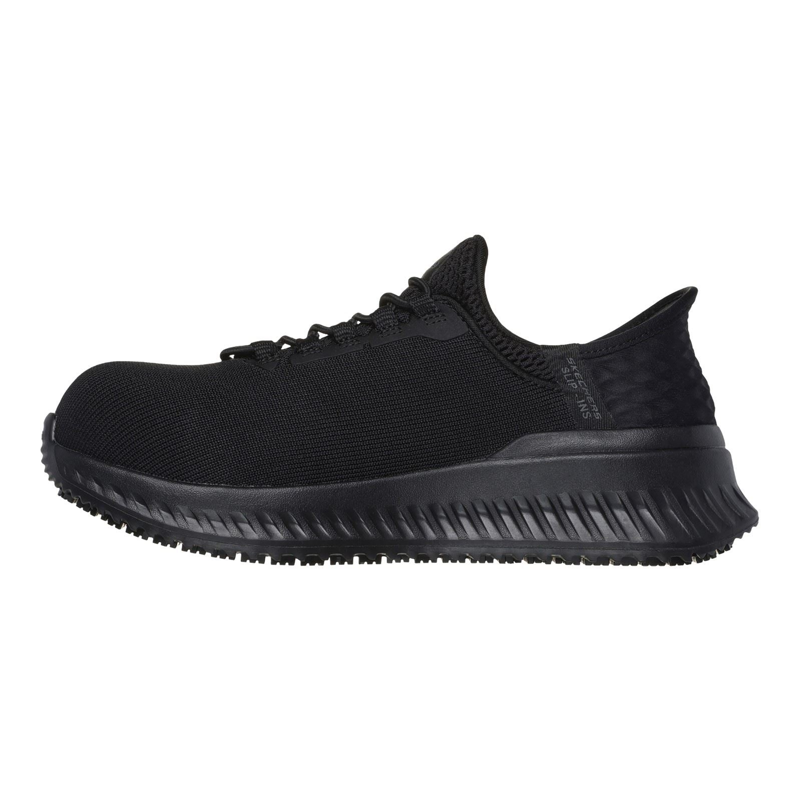 Skechers Workwear Tilido Ombray Mesh Damen Schwarze Sicherheitssneaker