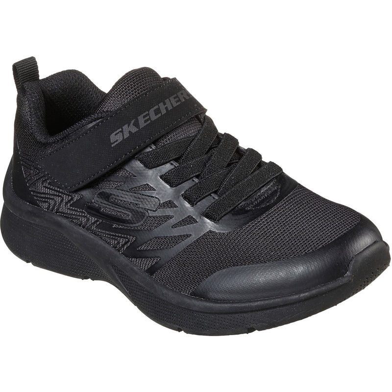 Skechers Microspec Texlor Jungen Sneaker Aus Polyester In Schwarz