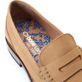 Base London Garfield Herrenslipper Aus Gebranntem Tan Leder