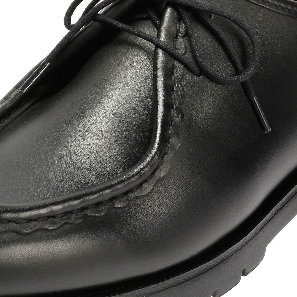 Kleman Padror Leder Herren Schwarz Schnürschuhe