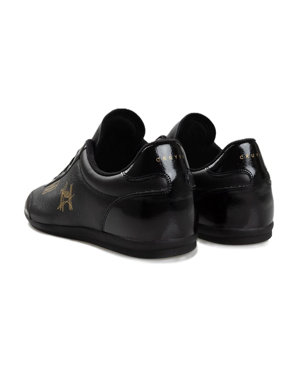 Cruyff Recoupa Leder Herren Schwarze Sneakers