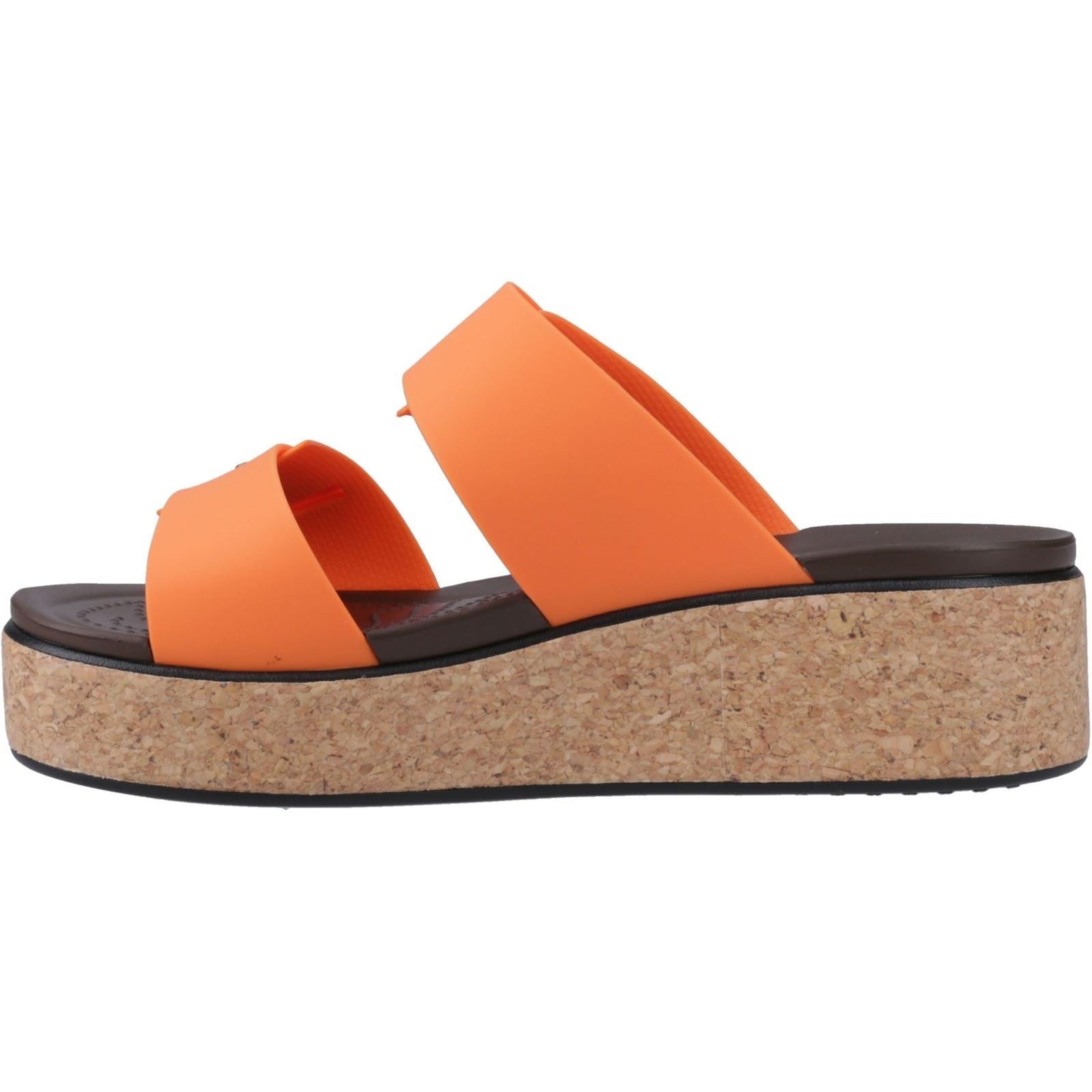 Crocs Brooklyn Buckle Damen Topaz Keilabsätze