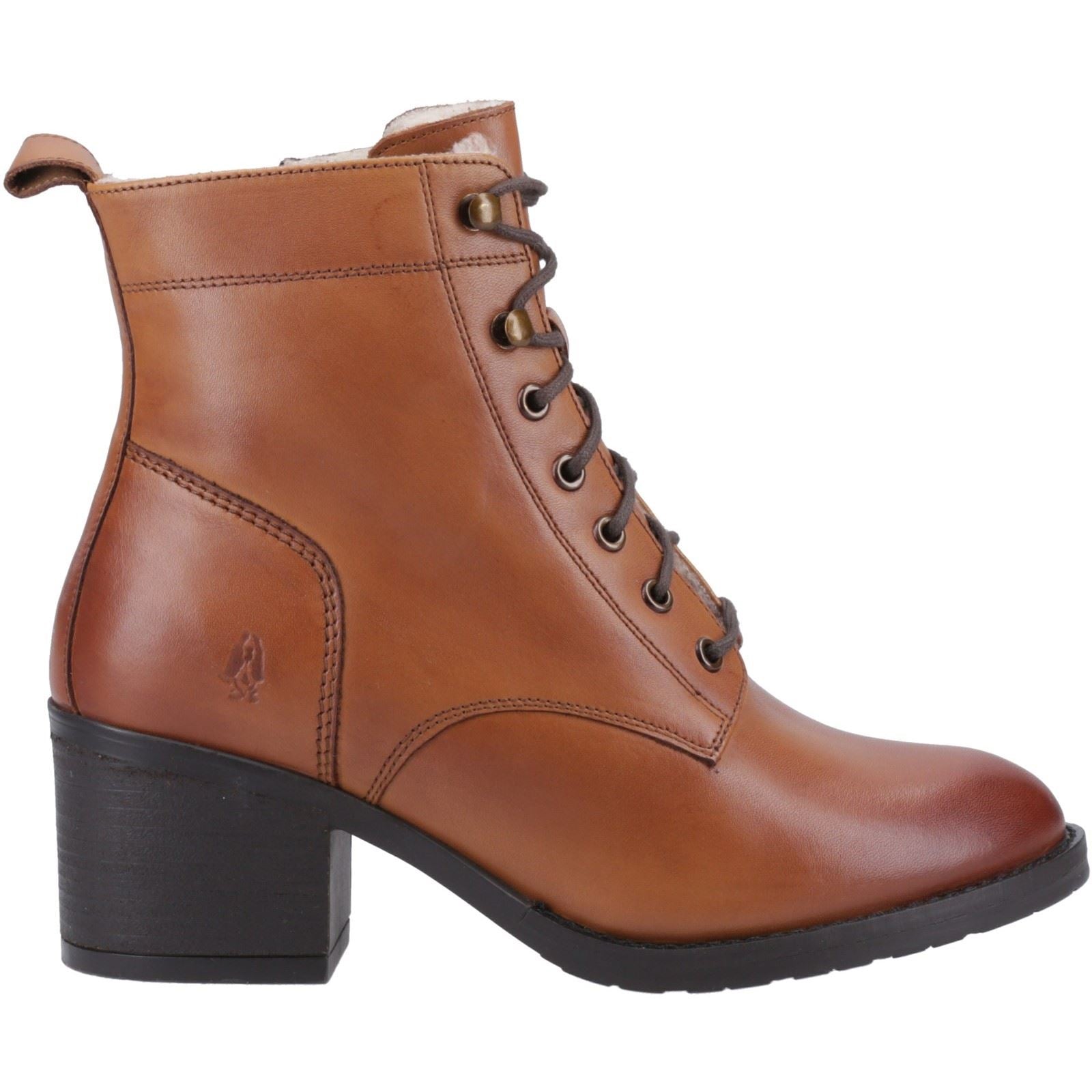 Hush Puppies Harriet Leder Damen Stiefeletten In Braun
