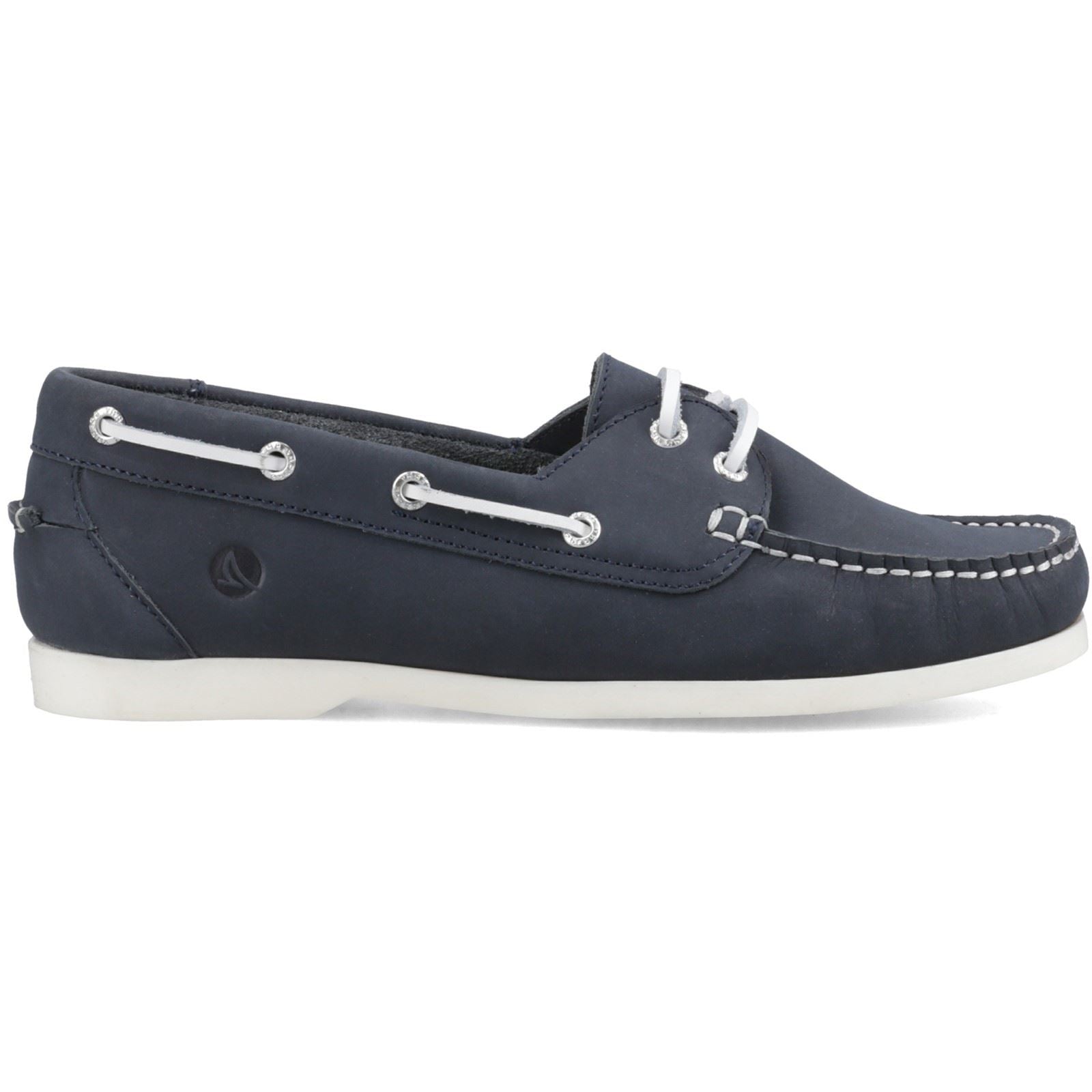 Sperry Balboa 2 Eye Boat Nubuk Damen Marine Bootschuhe