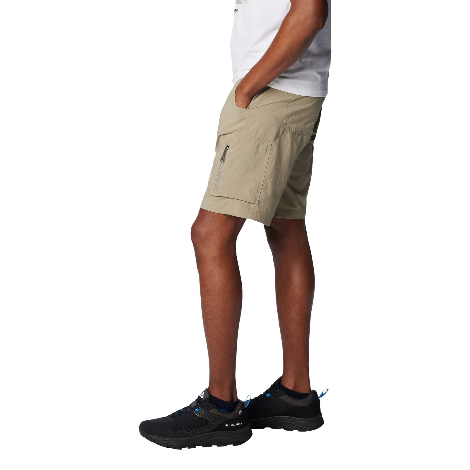 Columbia Silver Ridge Utility Cargo Short Polyester Herren Braune Knielange Shorts