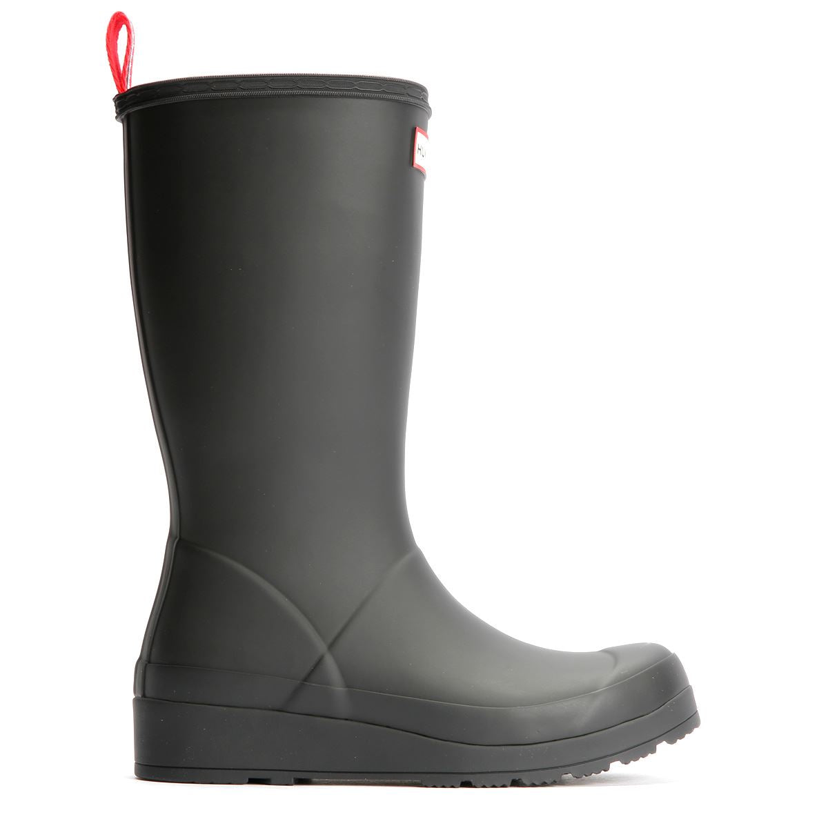 Hunter Play Tall Gummi Damen Schwarze Farbe Gummistiefel