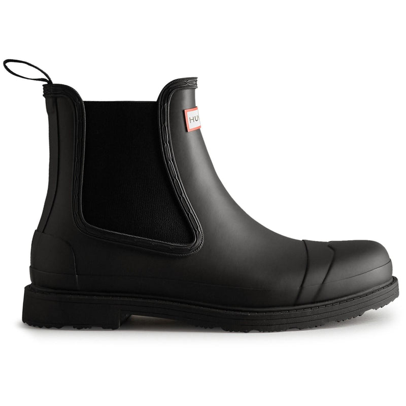 Hunter Commando Gummistiefel Für Herren In Schwarz