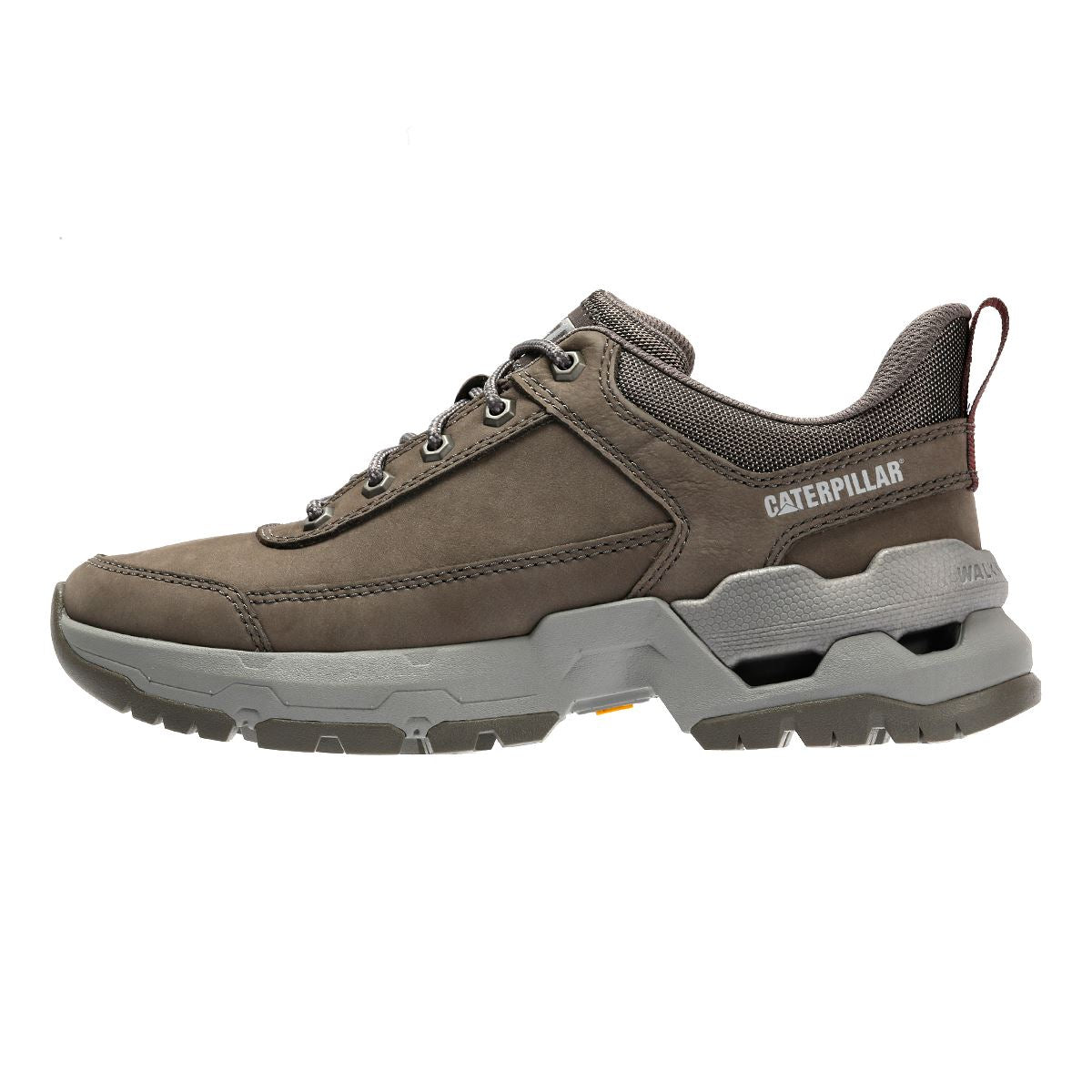 Caterpillar Surge Hiker Lo Waxy Nubuck Herren Graue Schnürschuhe