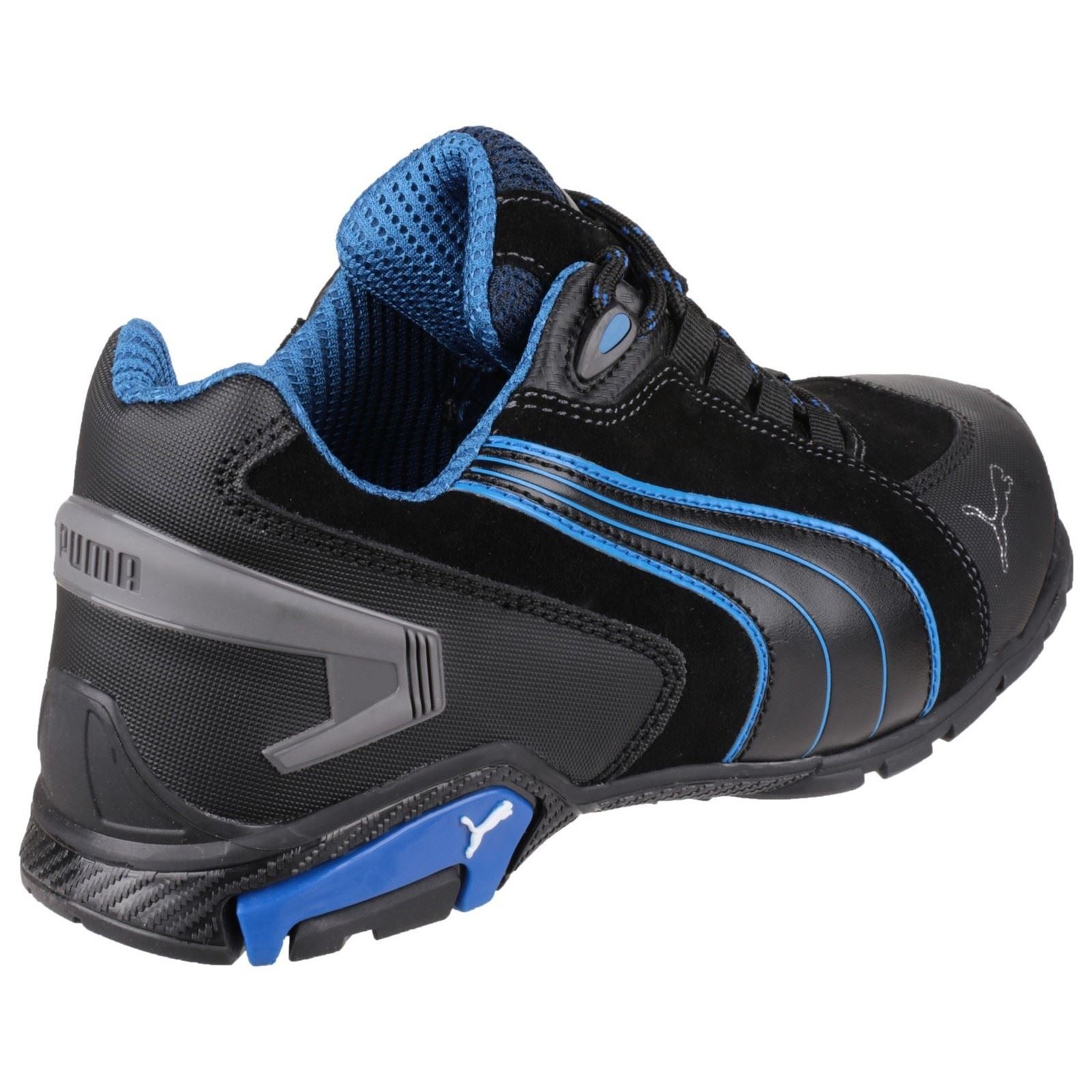 Puma Safety Rio Low Leder Schwarz Sicherheits-Sneaker