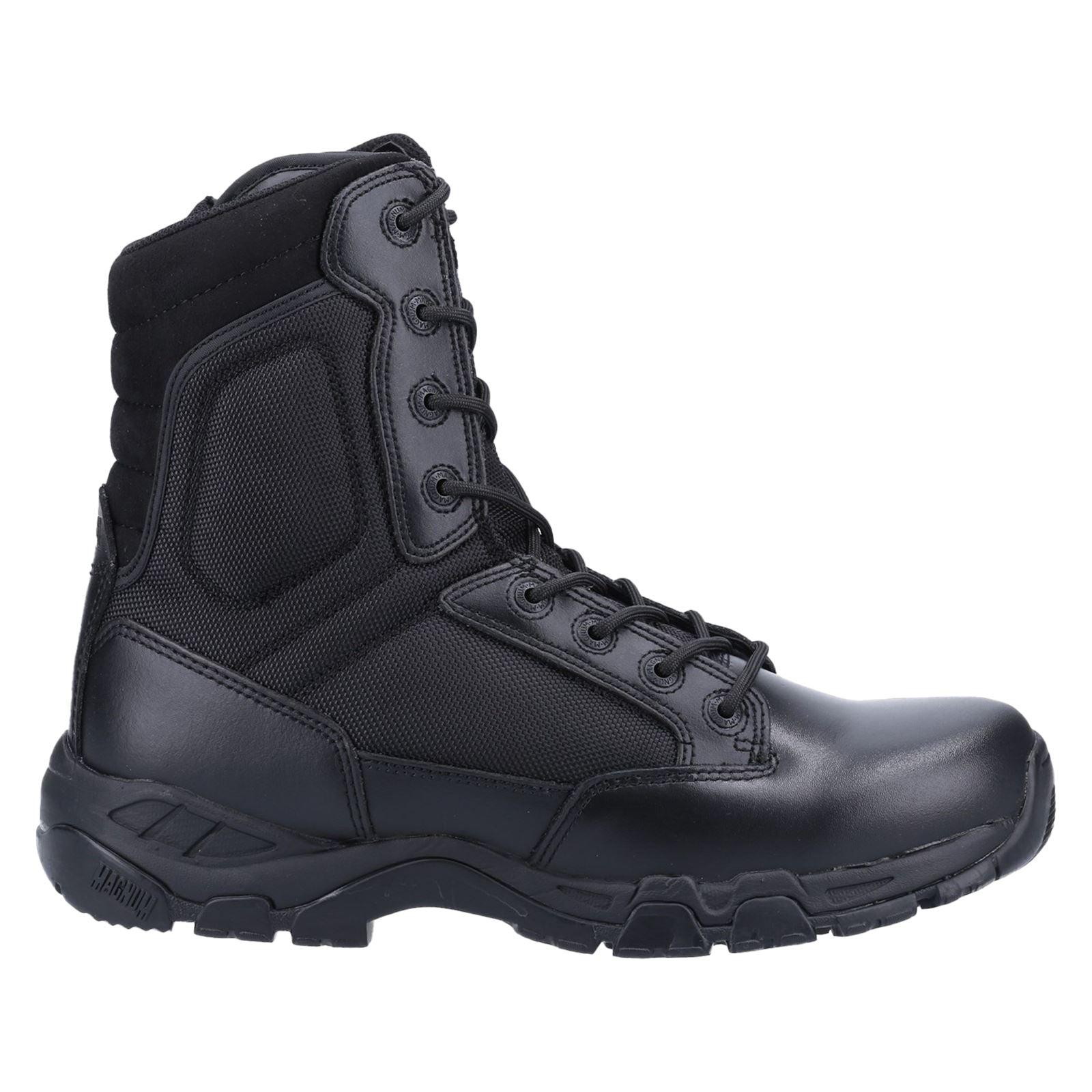 Magnum Viper Pro Acht Komma Null Plus Seitenreißverschluss Leder Schwarz Sicherheitsstiefel
