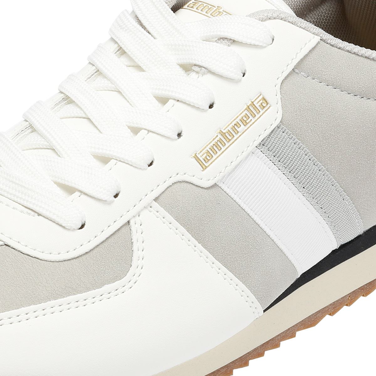 Lambretta Diego Herren Weiße Sneaker