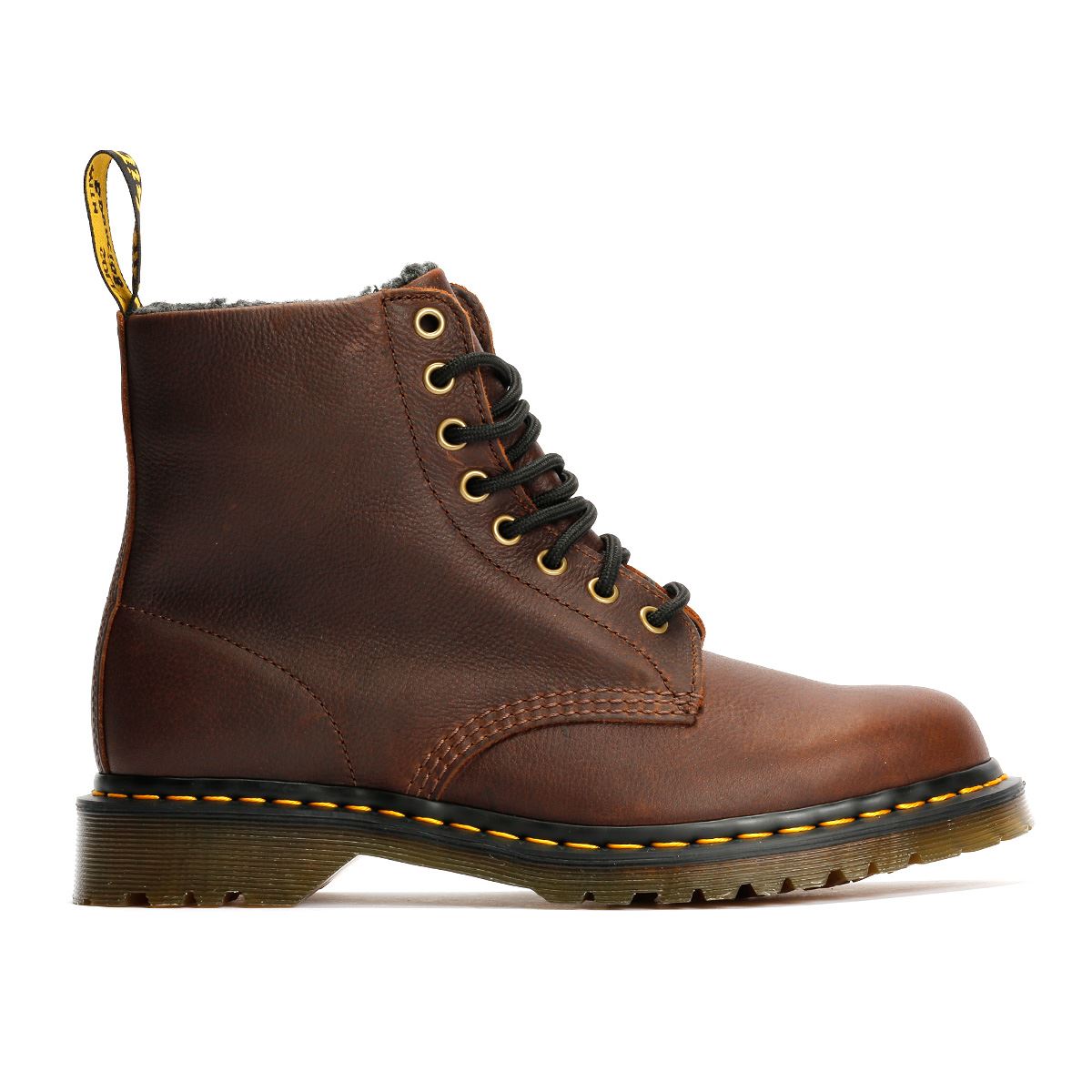 Dr. Martens 1460 Pascal Warm Lined 8 Eye Lederbraune Stiefel