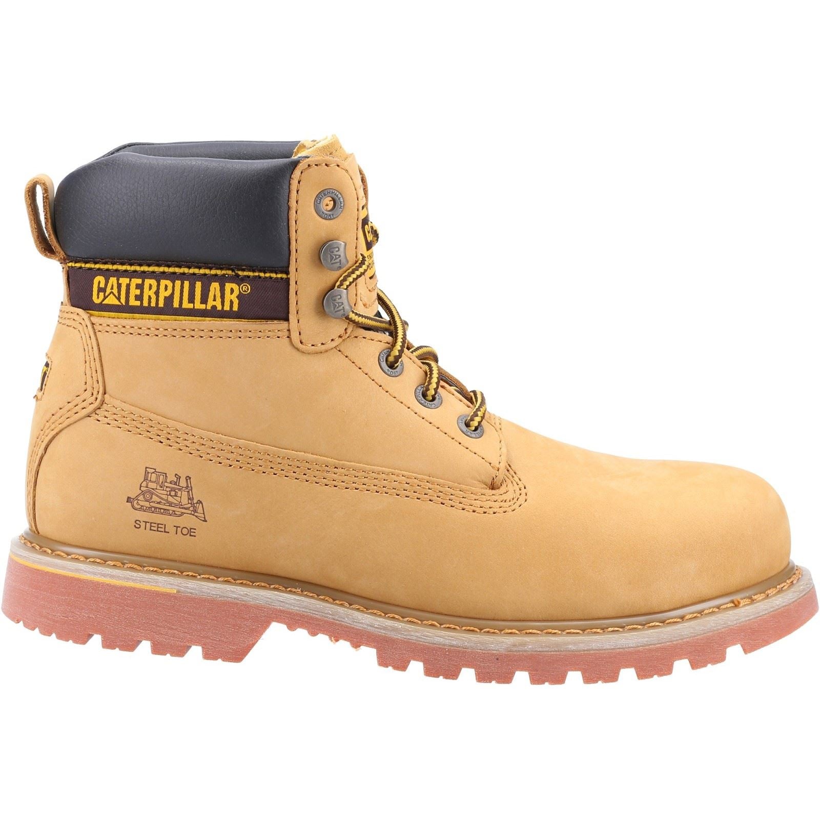 Caterpillar Holton Leder  Honey Sicherheitsschuhe