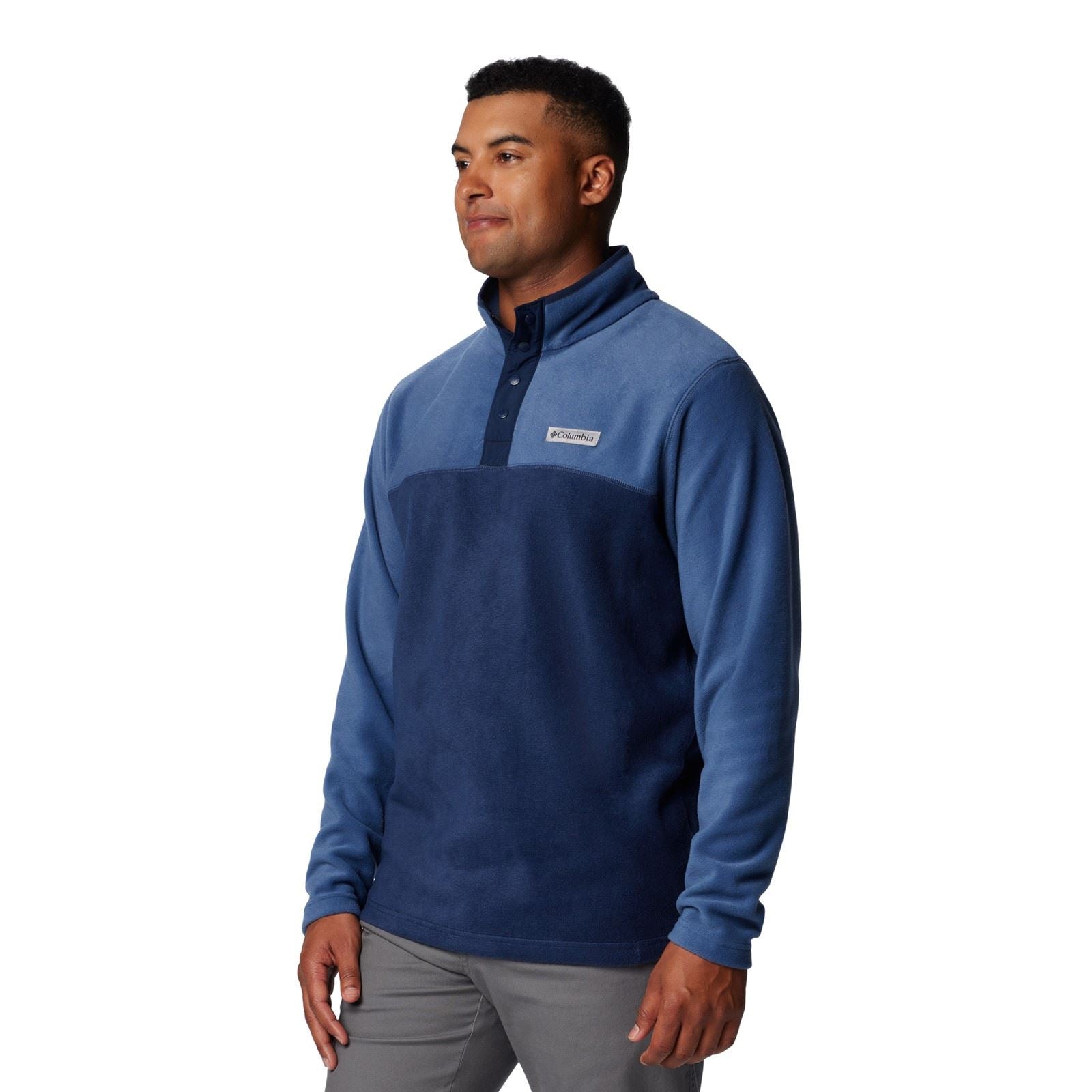 Columbia Steens Mountain Half Snap II Herren Blaue Fleecejacke