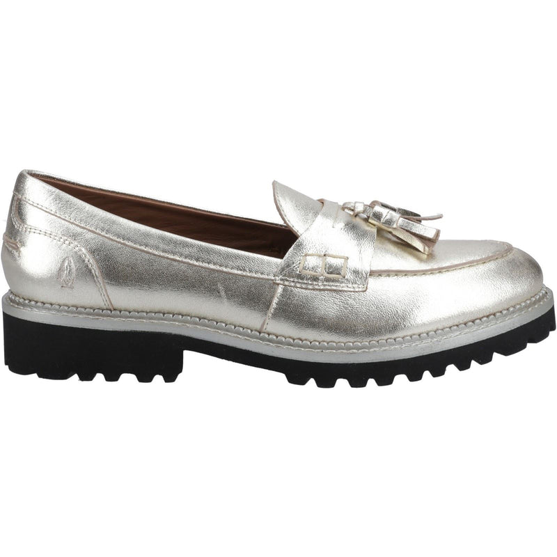 Hush Puppies Ginny Loafer Damen Wildlederloafer In Gold