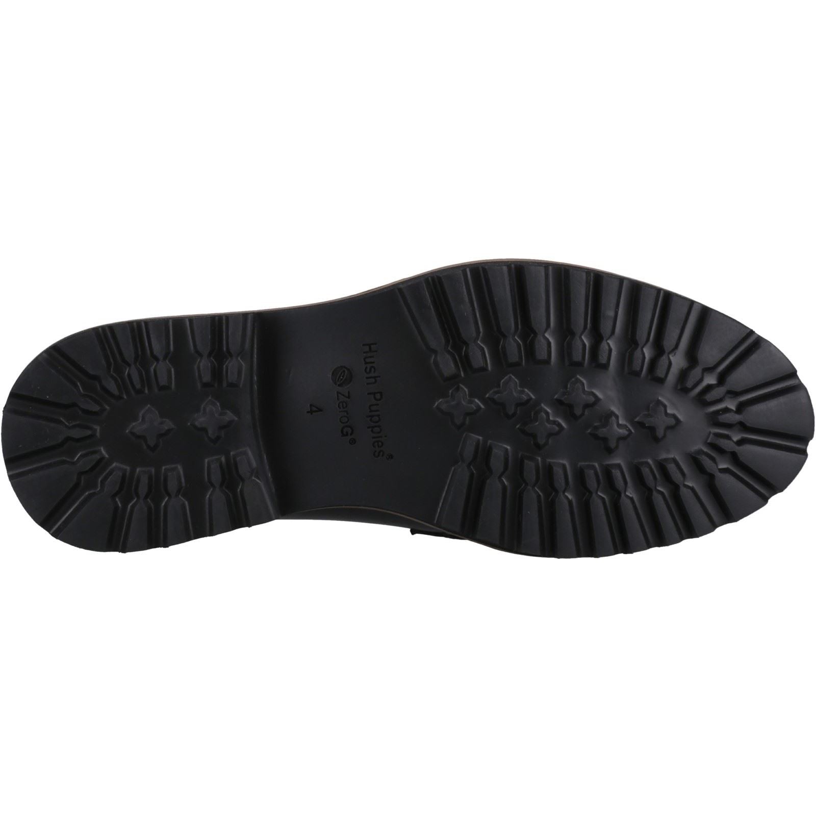 Hush Puppies Gianna Damen Schwarze Farbe Lederloafer