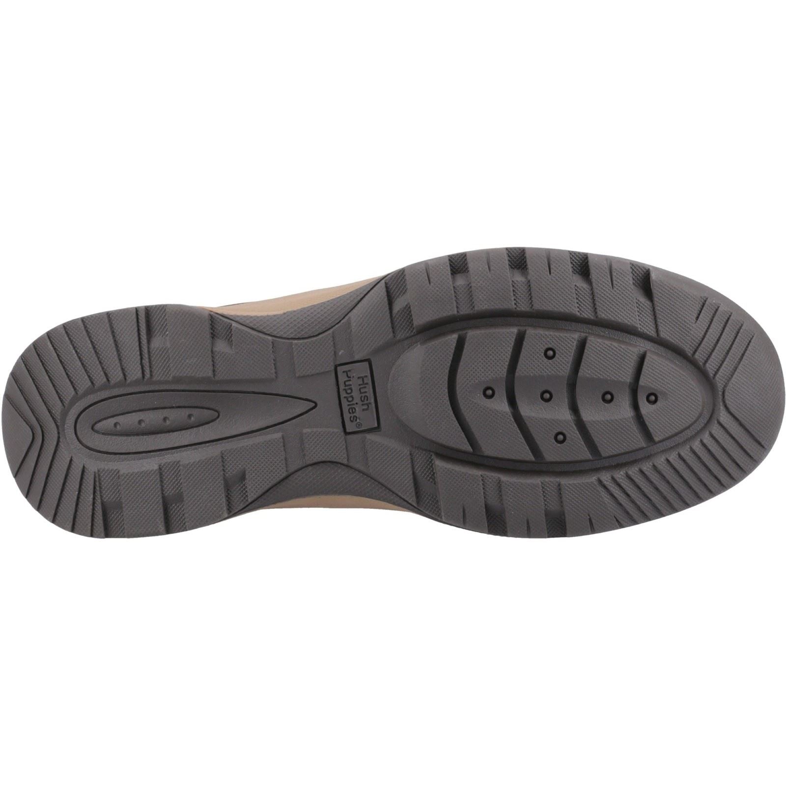 Hush Puppies Vinson Herren Schnürschuhe aus braunem Leder