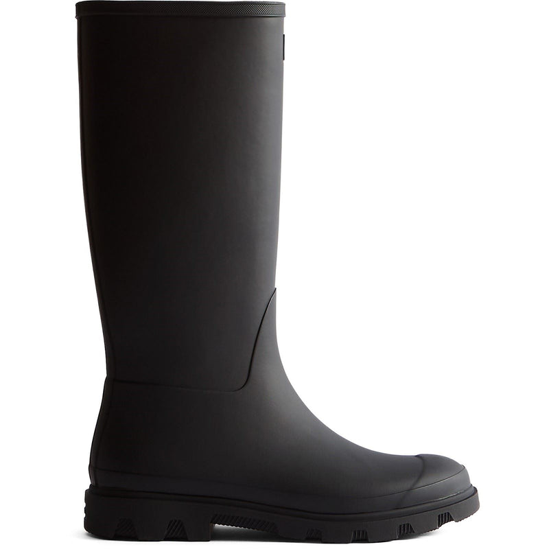 Hunter Downpour Tall Boot Damen Gummistiefel In Schwarz