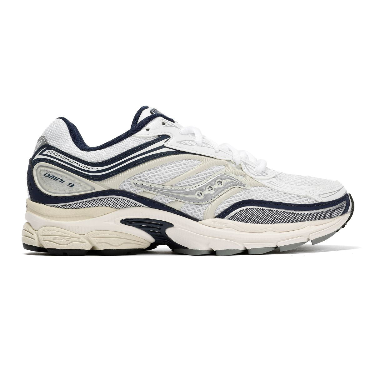 Saucony ProGrid Omni 9 Weiße Sneakers