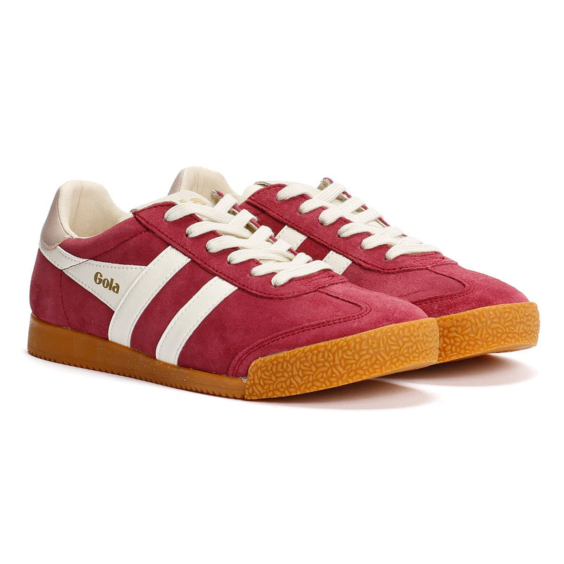 Gola Elan Damen Sneaker Aus Wildleder In Rot