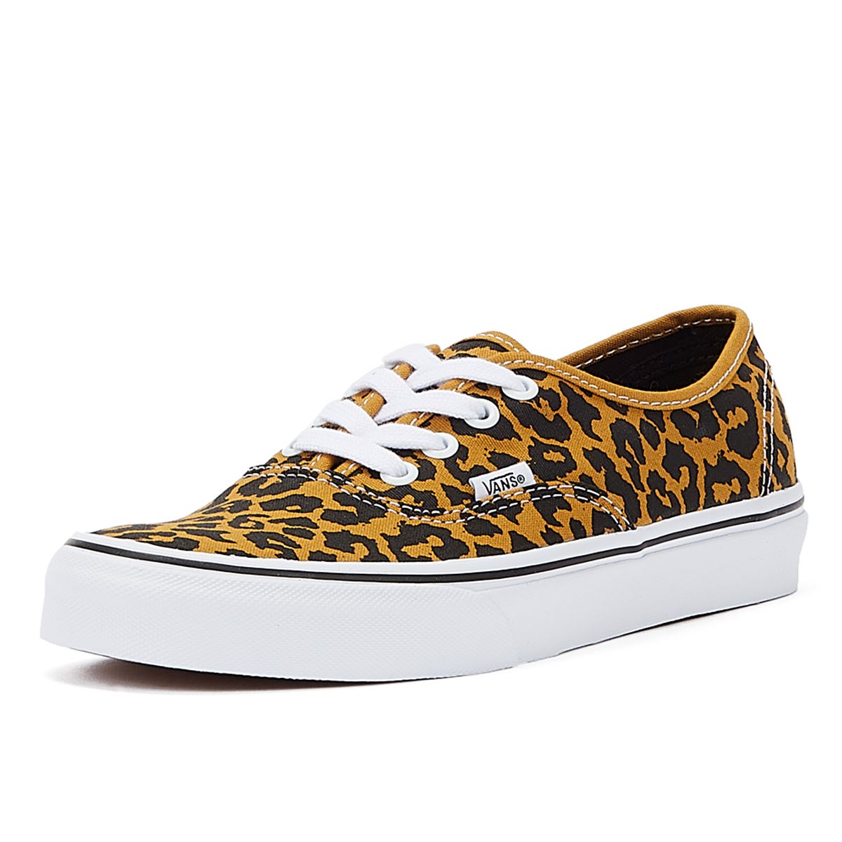 Vans Authentic Leopard Damen Braun Trainer