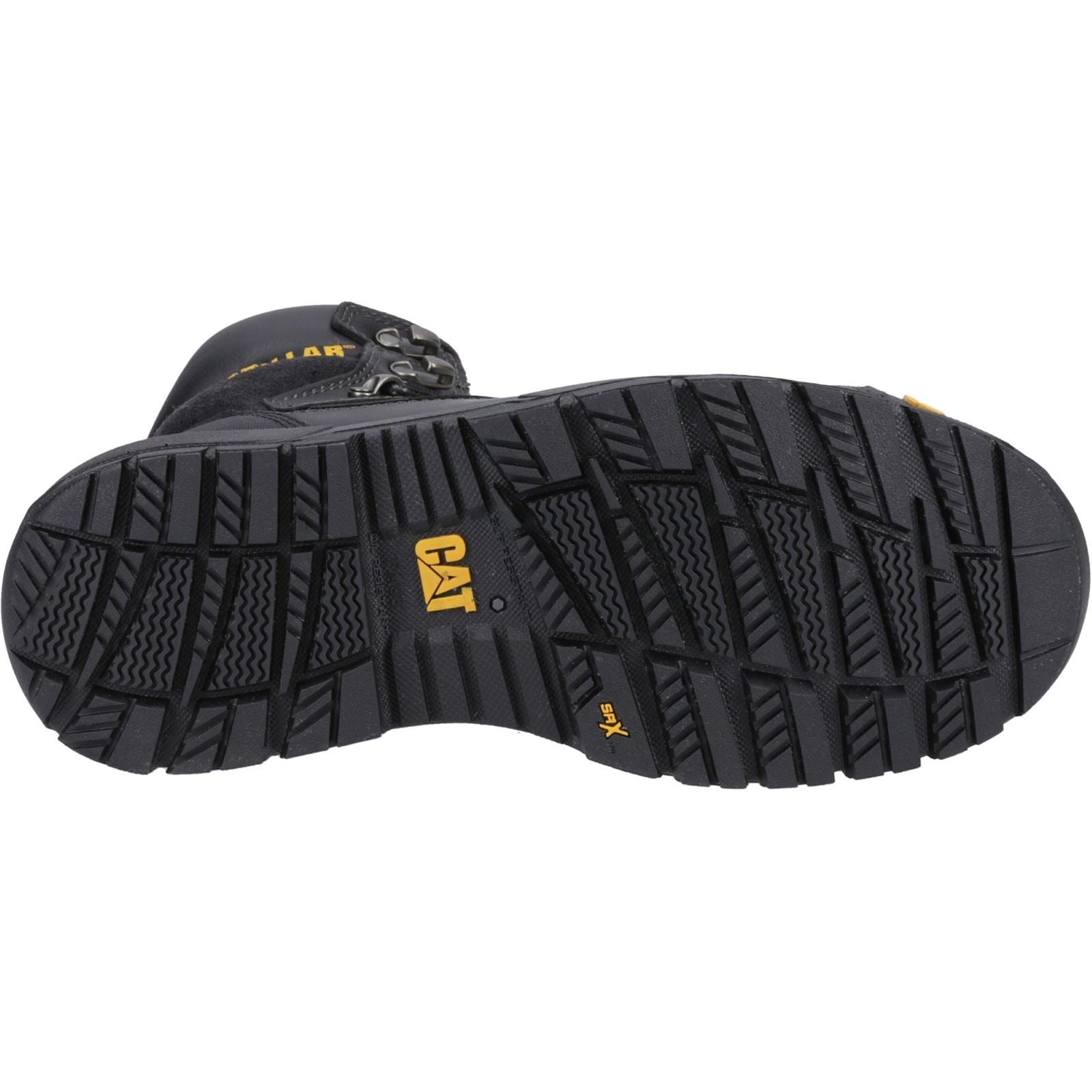 Caterpillar Diagnose 2.0 Leder Schwarze Sicherheitsschuhe