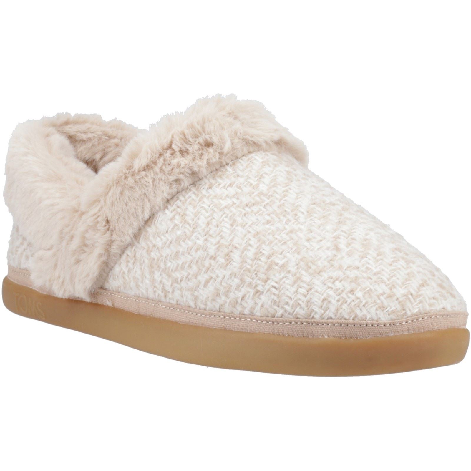 TOMS Oslo Polyester Damen Hausschuhe in Wollweiß