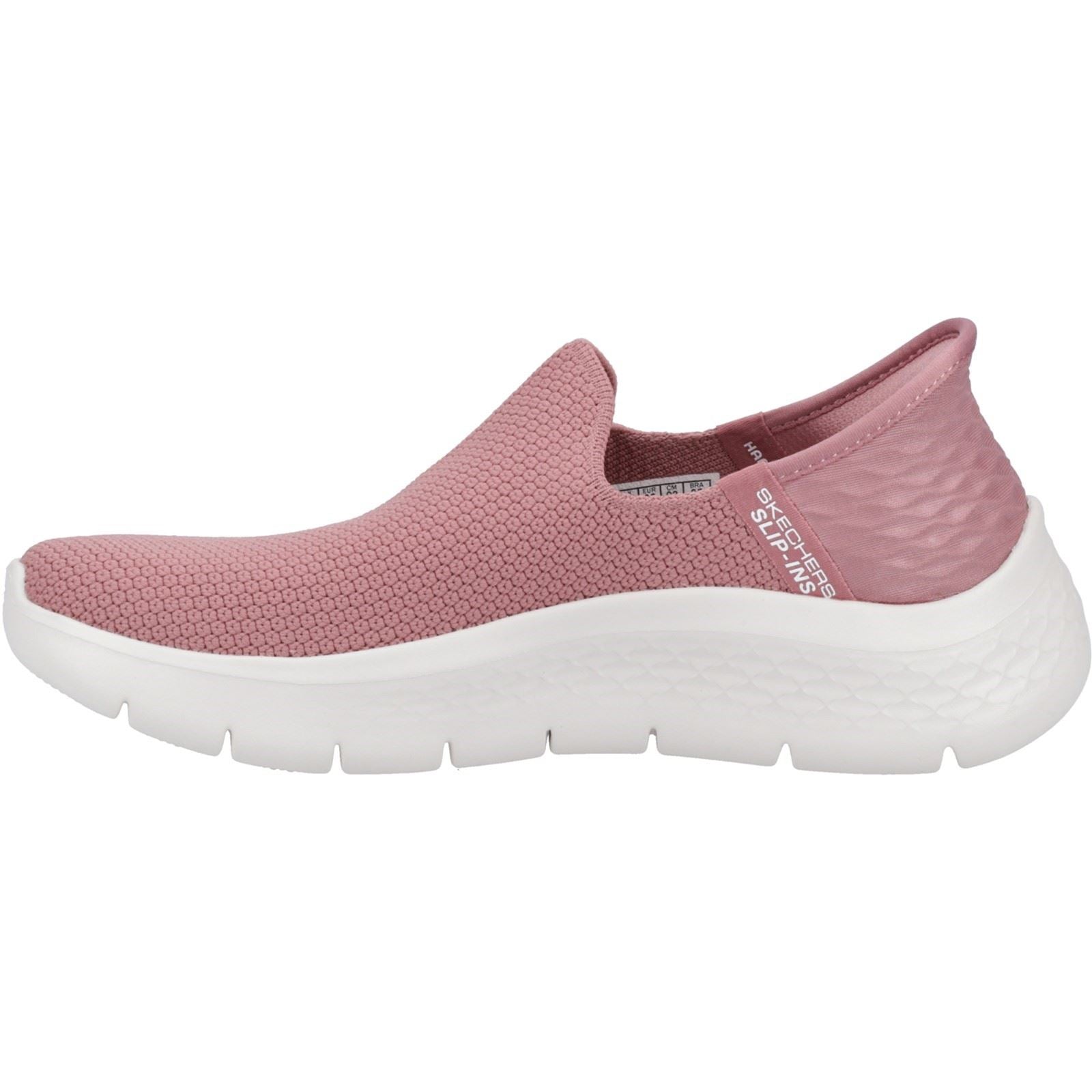 Skechers Go Walk Flex - Sunset View Synthetik Damen Rose Sneakers