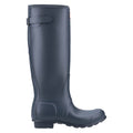 Hunter Original Tall Back Adjustable Gummistiefel Für Damen In Marineblau