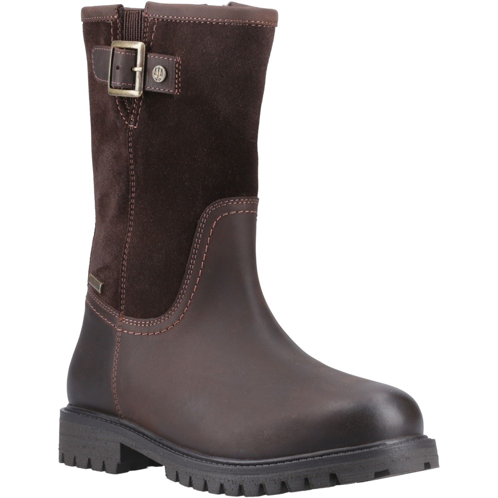 Hunter Canna Ankle Boot Damenstiefel Aus Braunem Leder