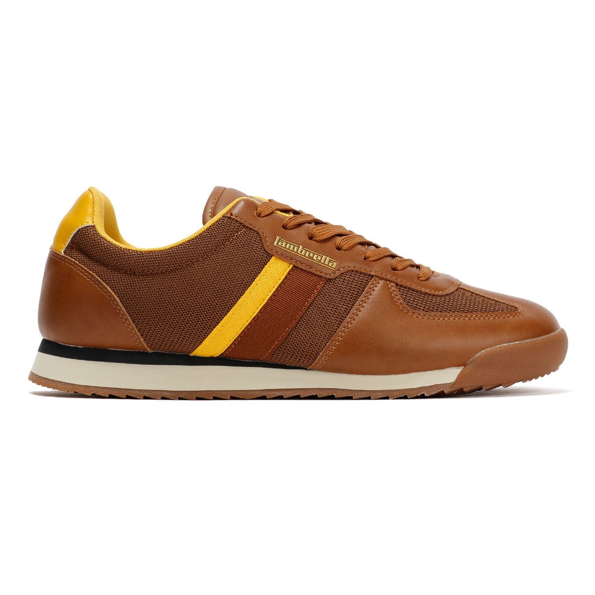 Lambretta Diego Herren Braune Sneakers