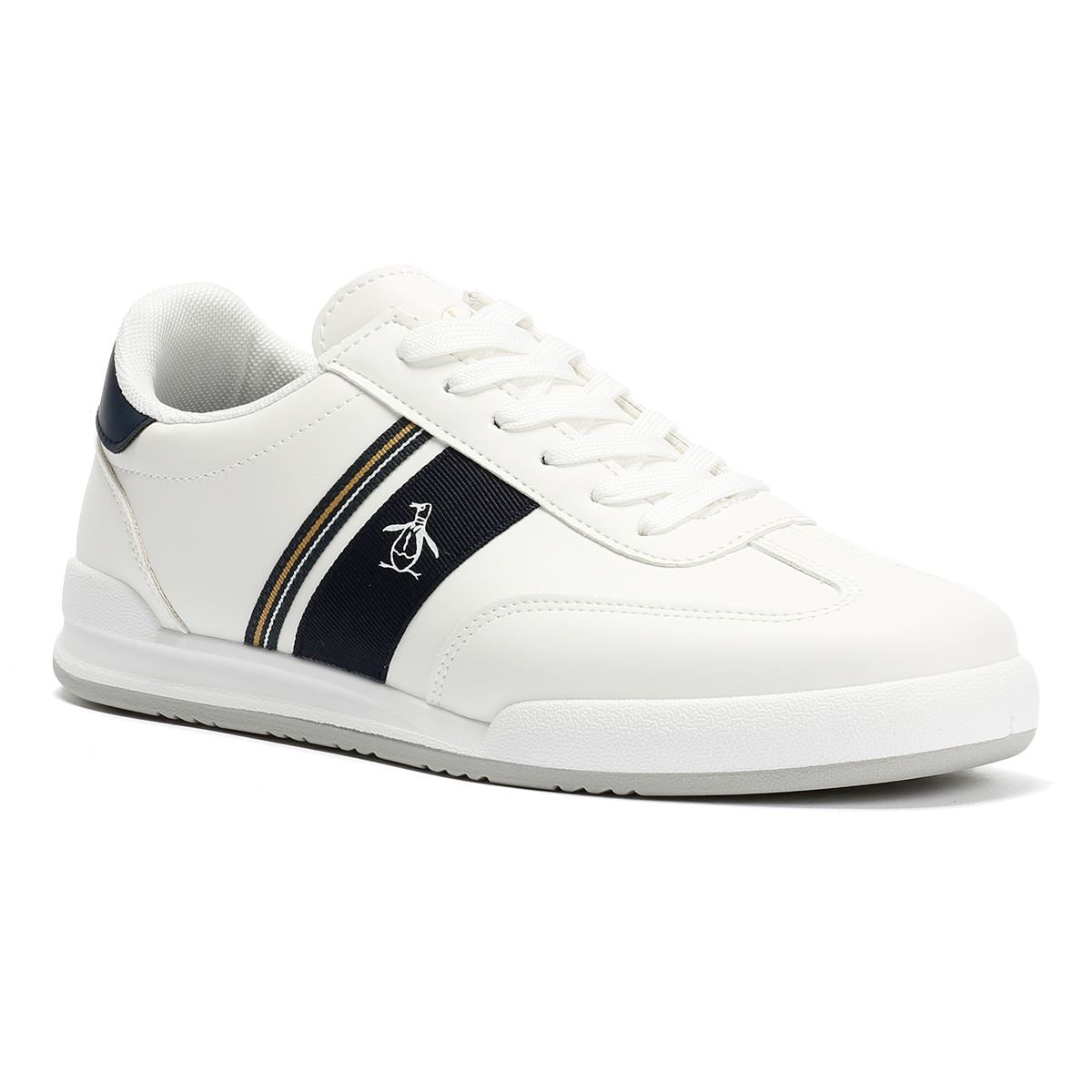 Penguin Gaz Herren Weiße Sneaker