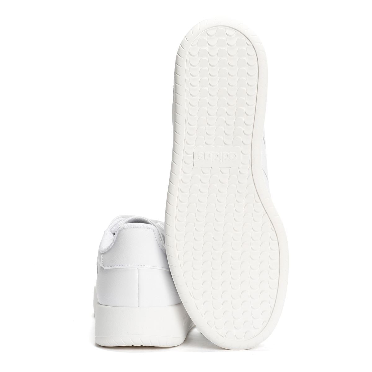Adidas Barreda Leder Weiße Sneaker