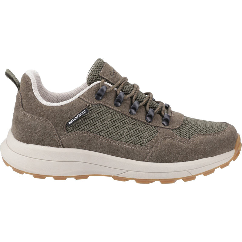 Cotswold Elmfield Wildleder Mesh Herren Sneaker In Khaki