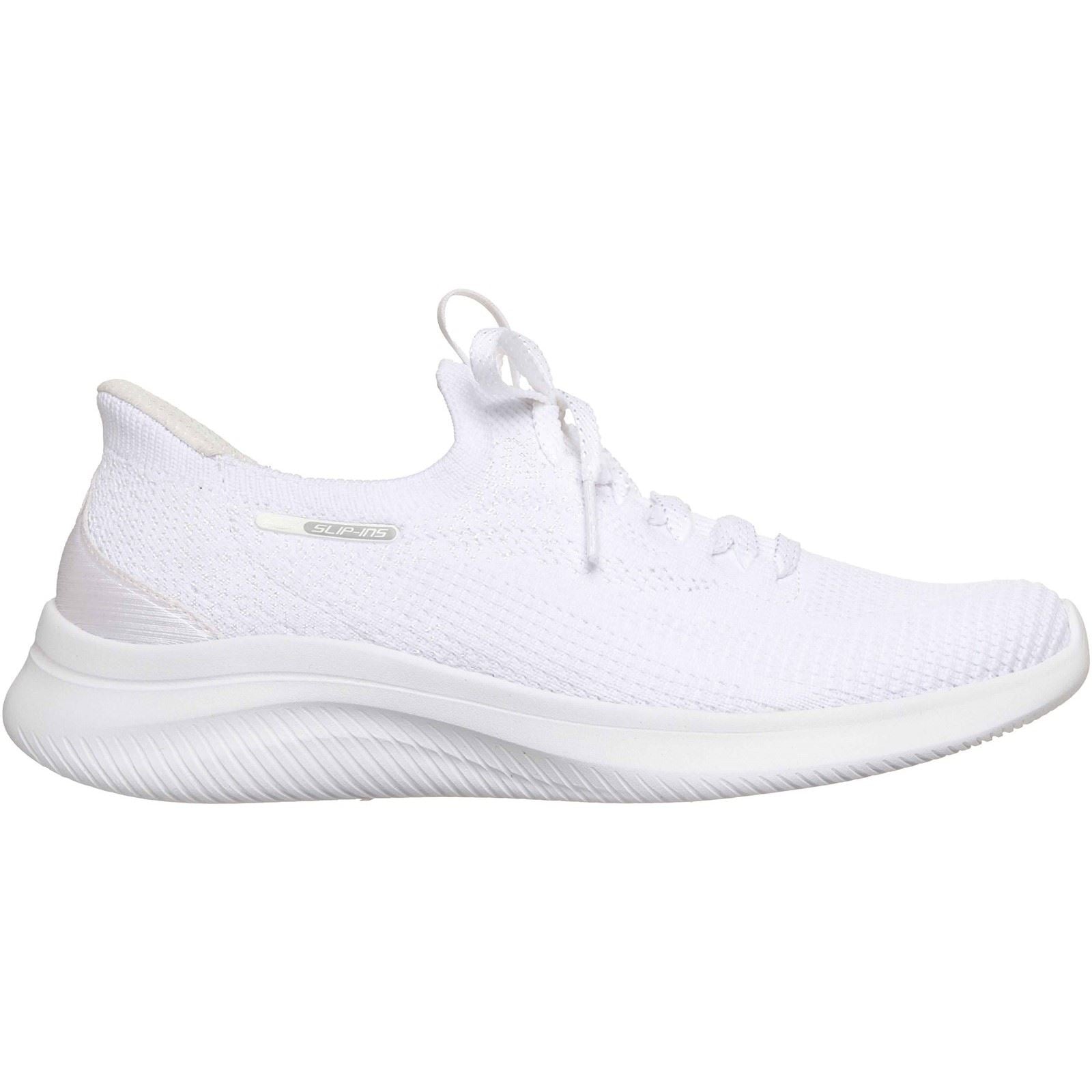 Skechers Ultra Flex 4.0 Textile Damen Weiße Sneakers