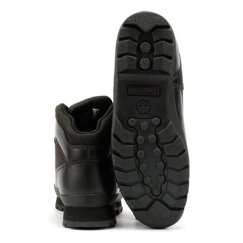 Timberland Euro Hiker Workwear I Blackout Herren Stiefel Aus Schwarzem Leder