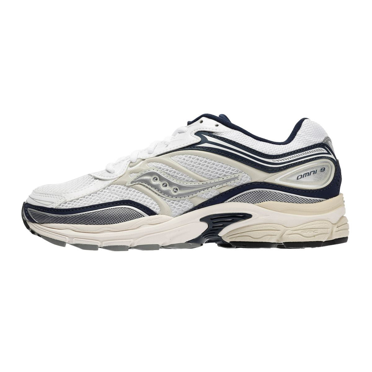 Saucony ProGrid Omni 9 Weiße Sneakers