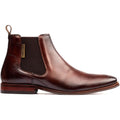Base London Sikes Leder Herren Stiefel Braun