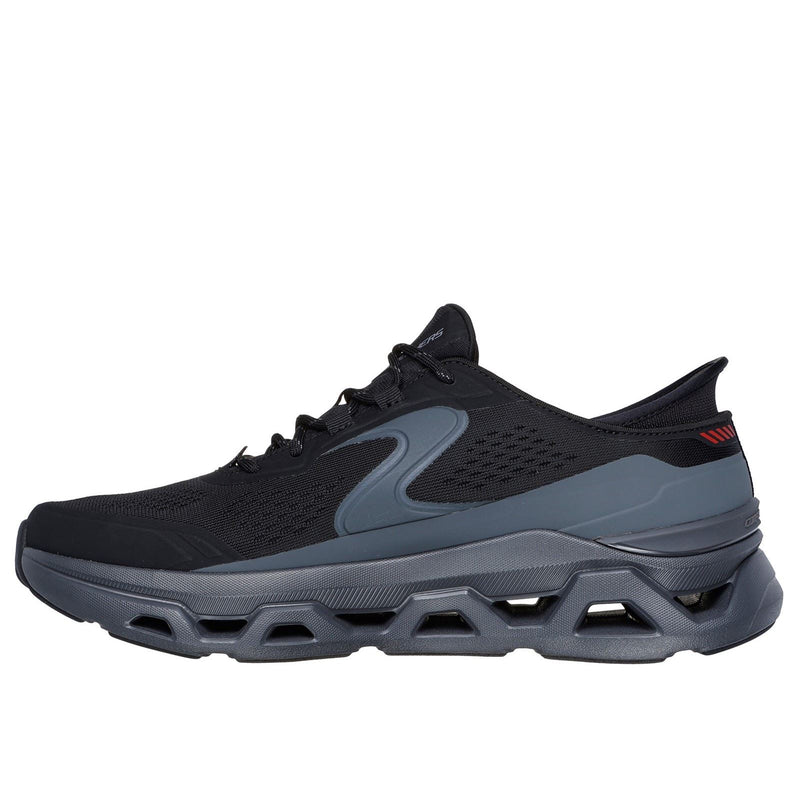Skechers Glide-Step Altus Synthetische Herren-Sneaker In Schwarz/Anthrazit