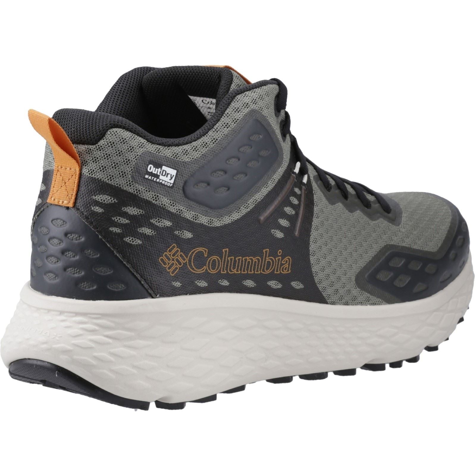 Columbia Konos TRS Outdry Mid Polyester Herren Wanderschuhe Stein Grün/Canyon Sonnen