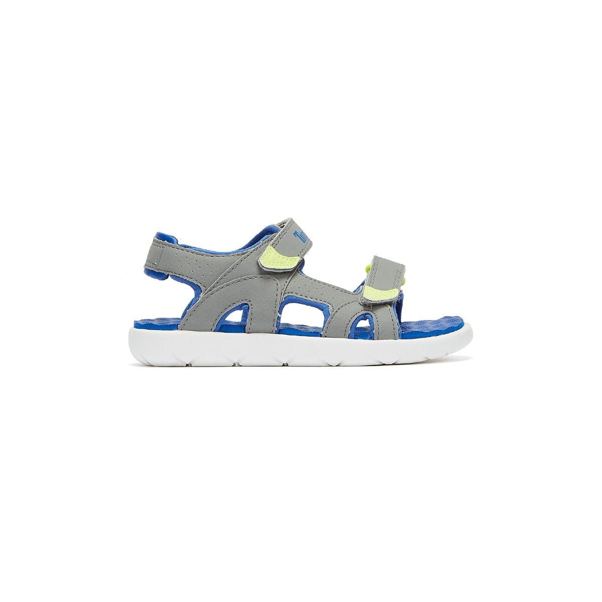 Timberland Perkins Row 2-Riemen Kleinkinder-Sandalen In Grau