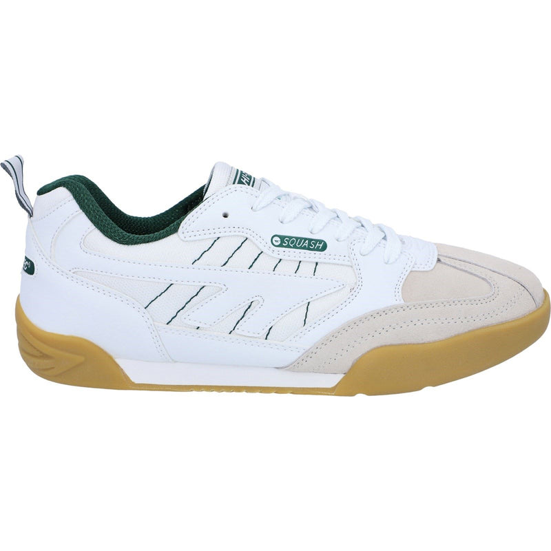 Hi-Tec Squash Turnschuhe Squash Sneaker Aus Textil/Leder In Weiß
