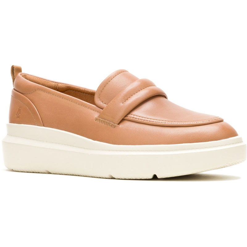 Hush Puppies Joy Penny Leder Damen Tan Loafers