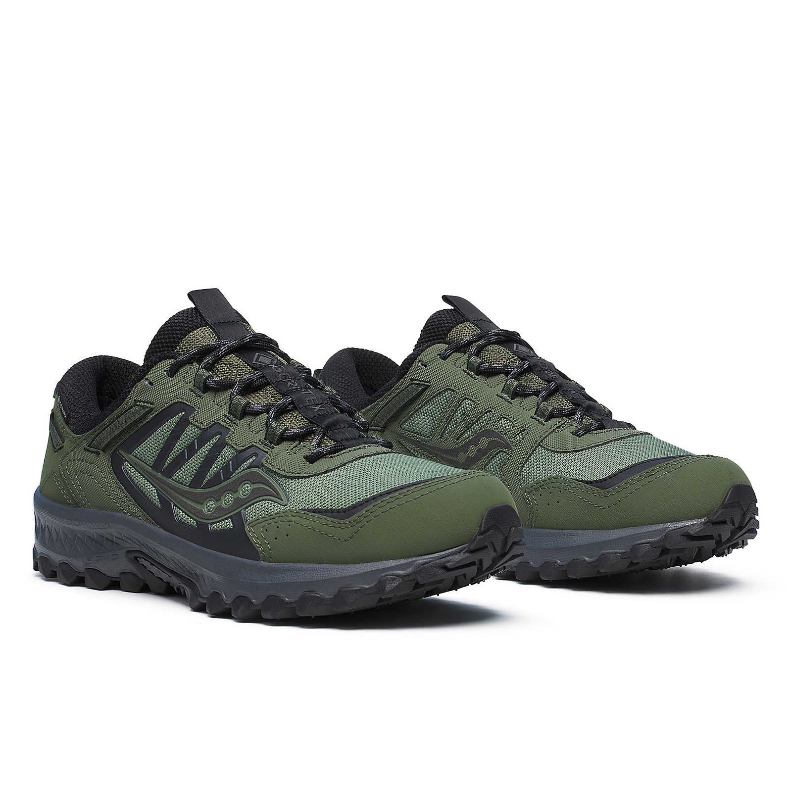 Saucony Grid Peak Grüne Turnschuhe