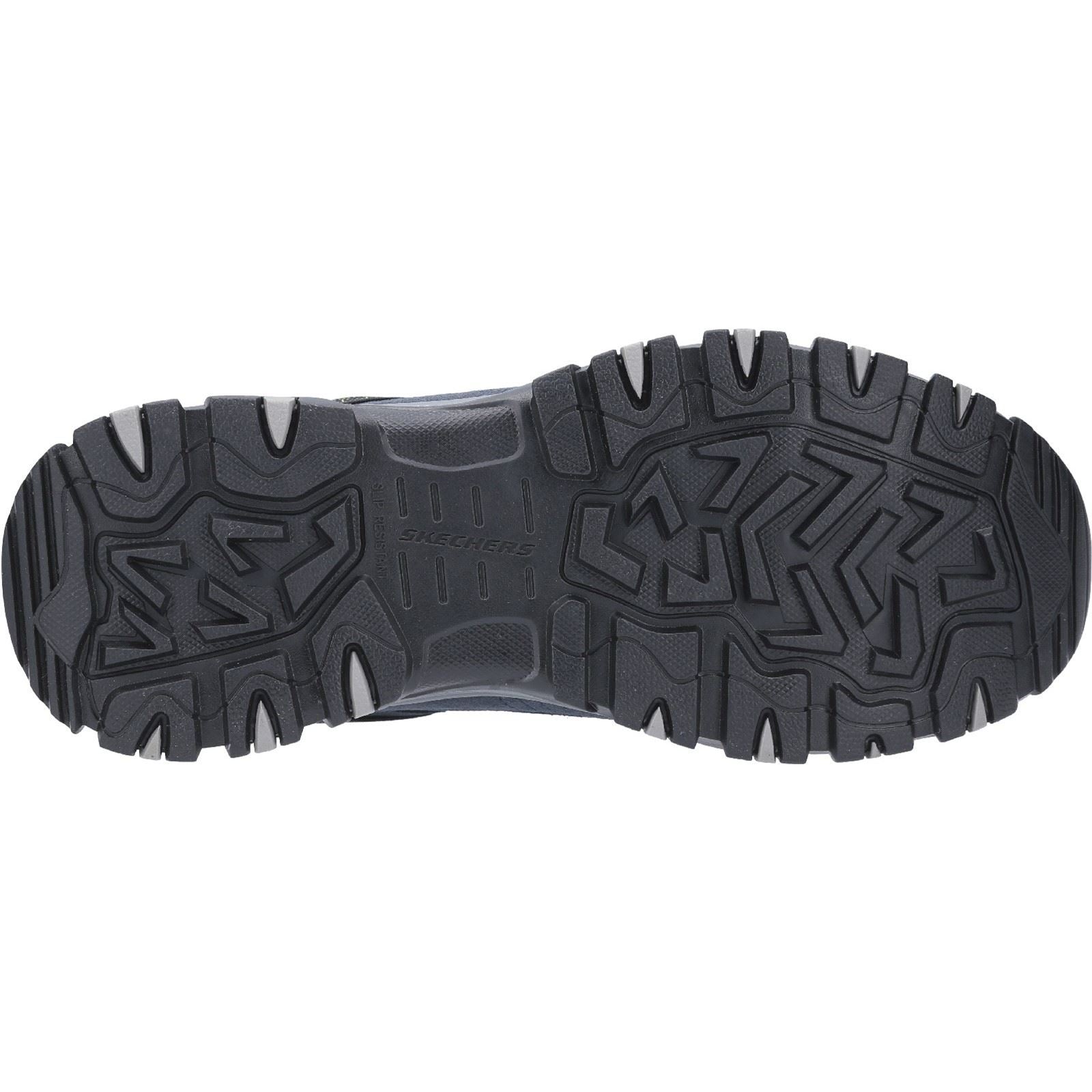 Skechers Workwear Greetah Wildleder Herren Sicherheitssneaker In Marineblau/Schwarz