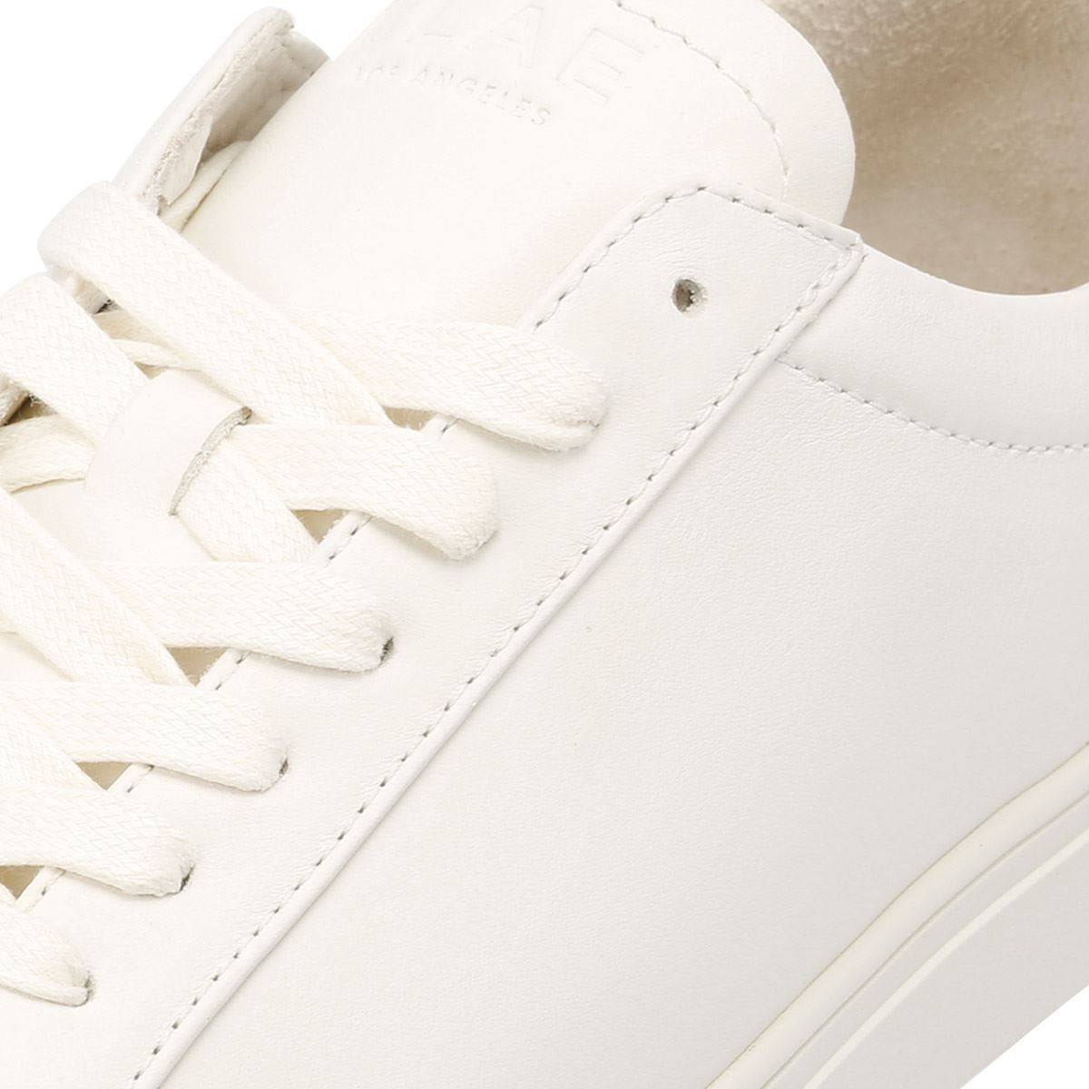 Clae Bradley Essentials Leder Herren Weiße Sneakers